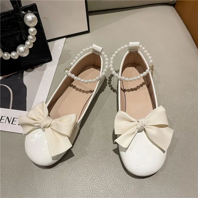 Women Shoes Quick Delivery - 여성용 플랫 슈즈 싱글 일본식 로리타