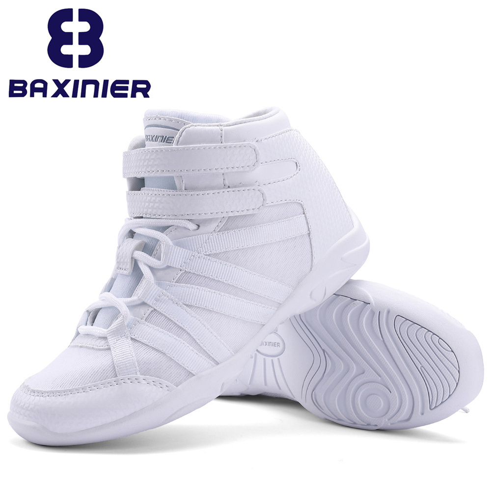 Women'S Shoes Hey Dude - BAXINIER Girls White High Top 치어