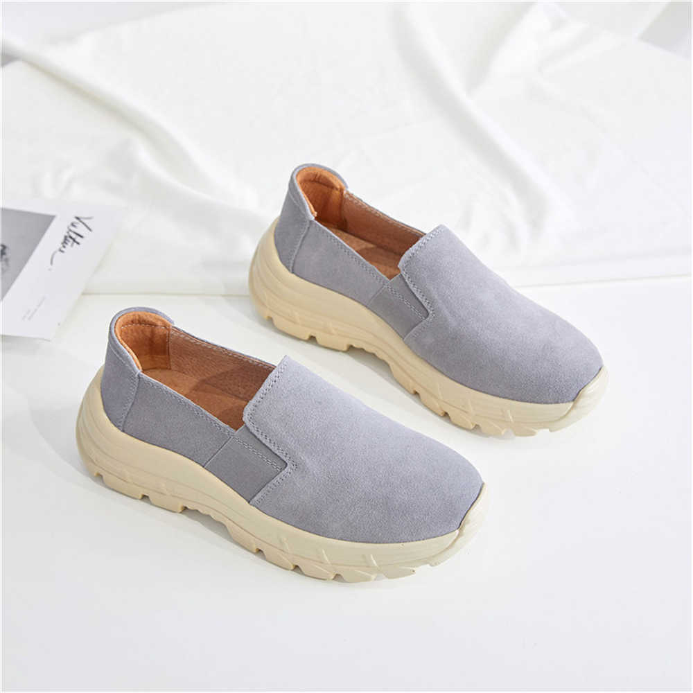 Women'S Shoes To Buy - 경량 슬립온 여성용 노란색 신발 플랫