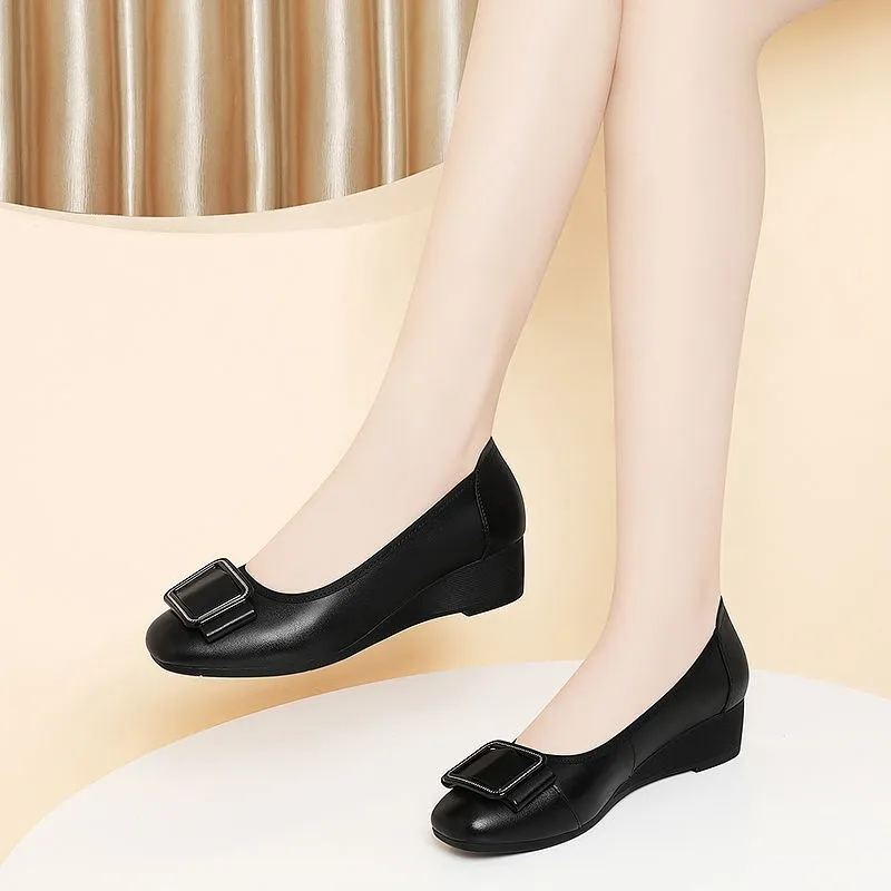 Women'S Shoes Hey Dude - 여성용 귀여운 라운드 토 가벼운 블랙