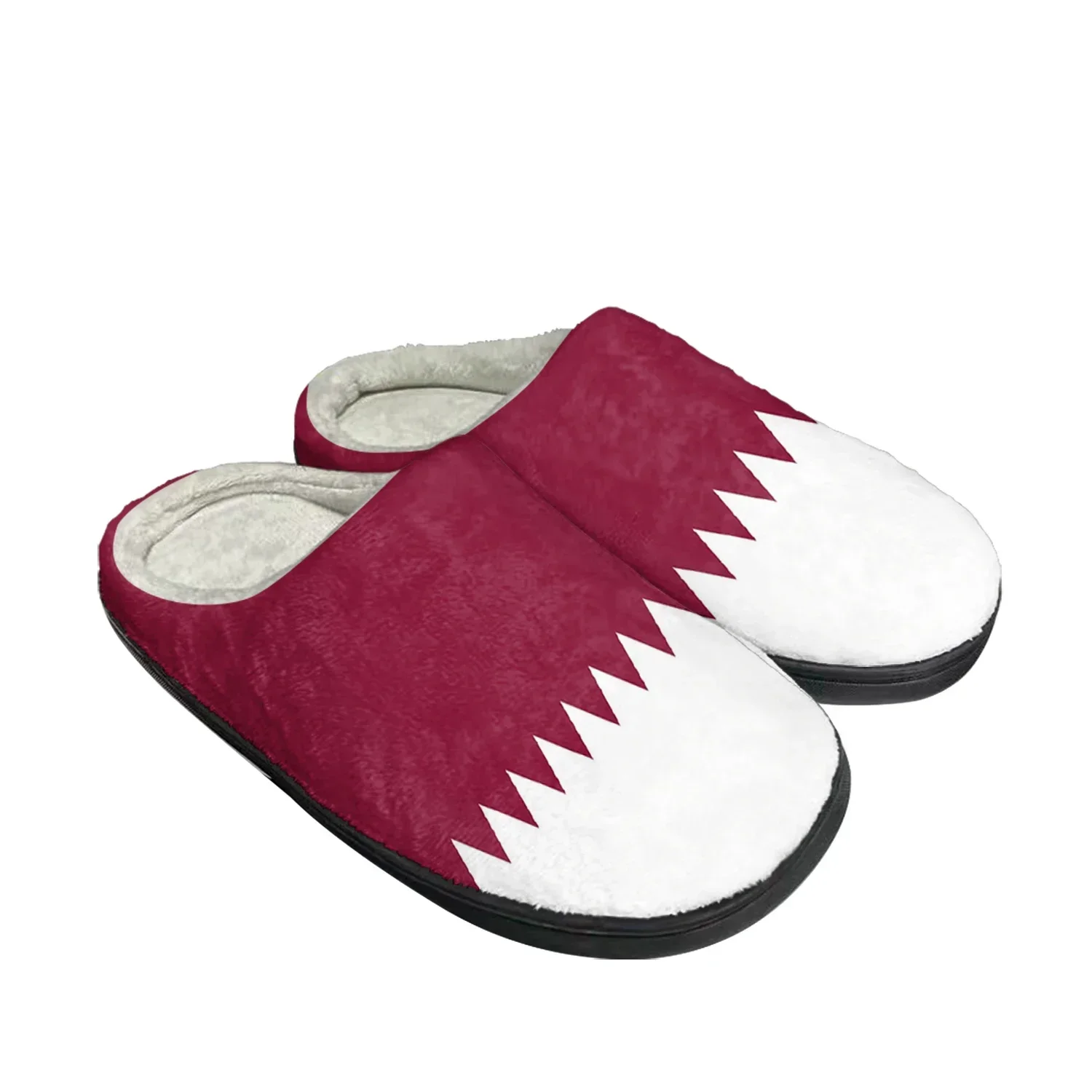 Women Shoes Qatar - 카타르 국기 홈 코튼 맞춤 슬리퍼