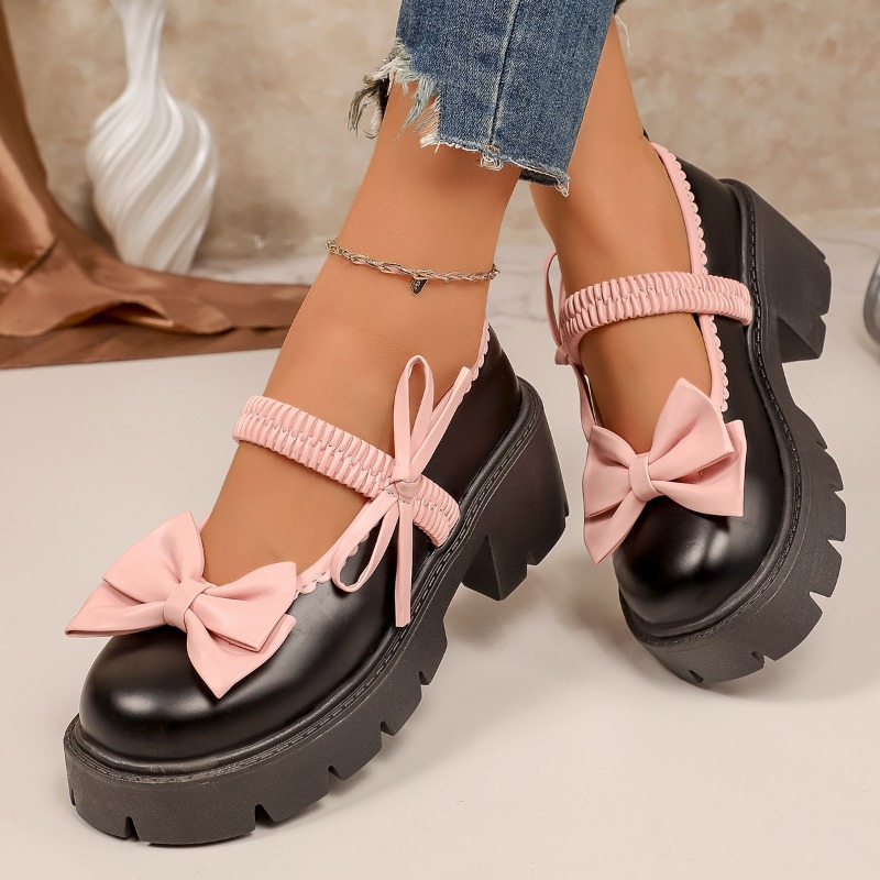 Women Shoes Japanese Brand - 여성 가을 ​​브랜드 일본식 보우 메리