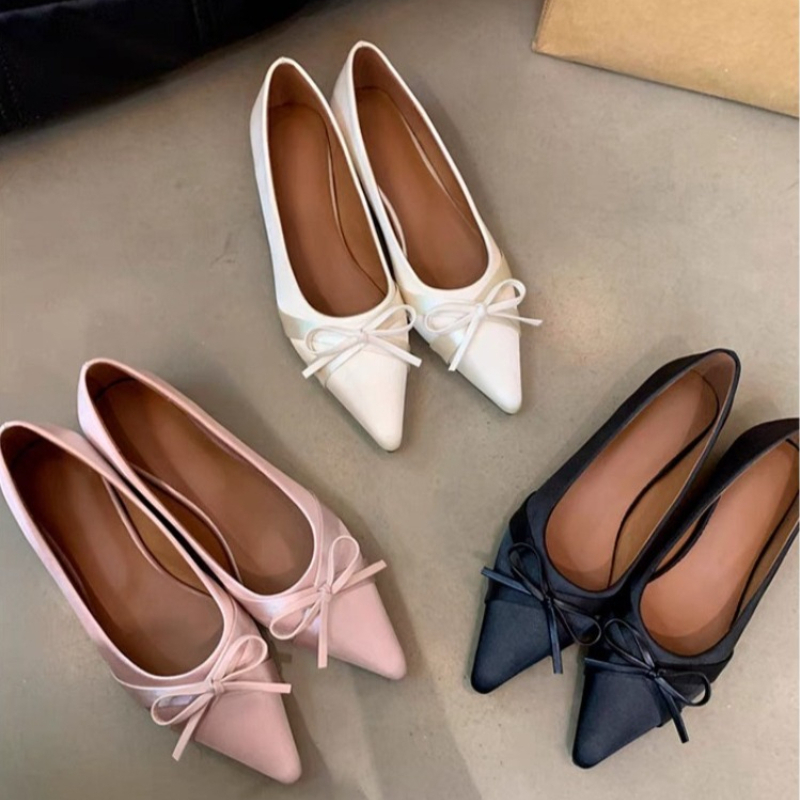 Women Shoes Sandals - 여름 신상 시폰 패션 스윗 보우