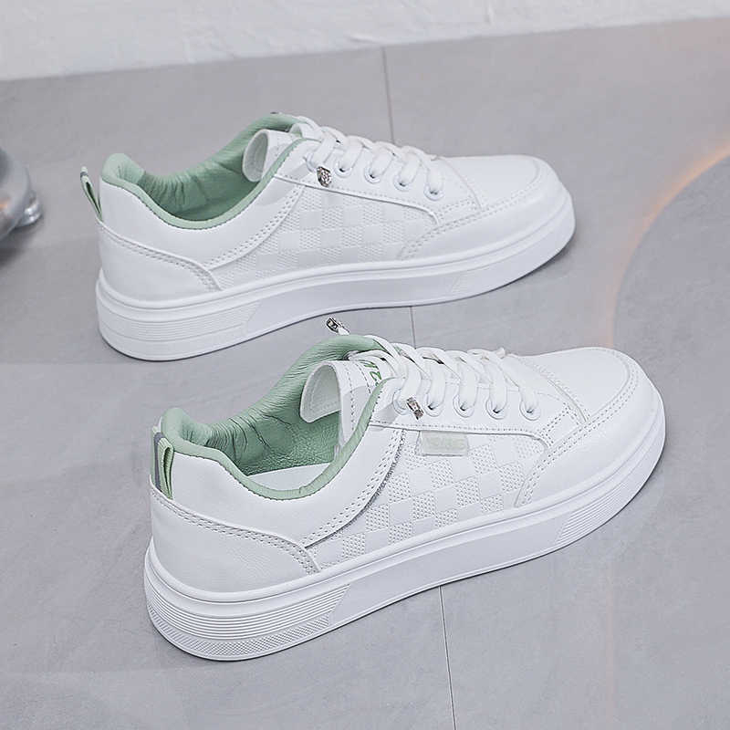 Women'S Shoes To Buy - 가을 두꺼운 굽 스니커즈 화이트 트레이닝