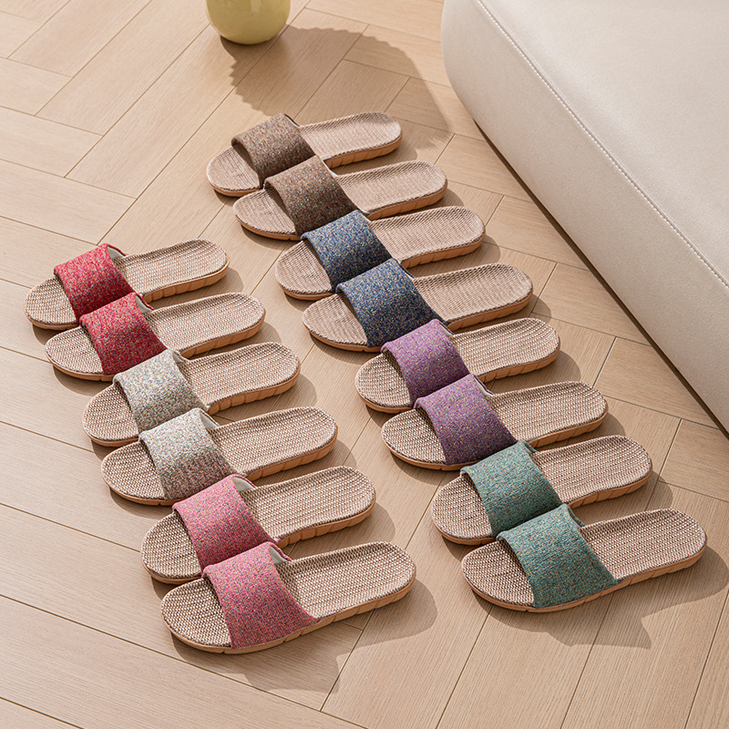 헴프 캐주얼 여성 슬리퍼 홈 플랫 스프링 썸머 럭셔리  - Women'S Shoes For Flat Feet 리뷰 및 가격