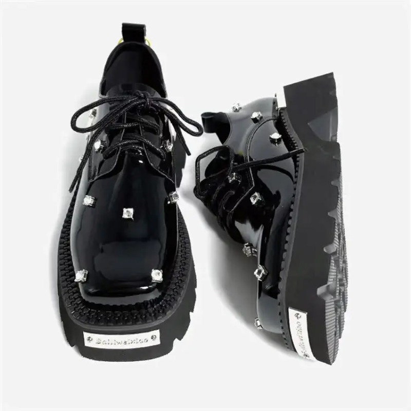 여성 로퍼 크리스탈 플랫폼 청키 메리 제인 슈즈 202 - Women Shoes Sandals 리뷰 및 가격