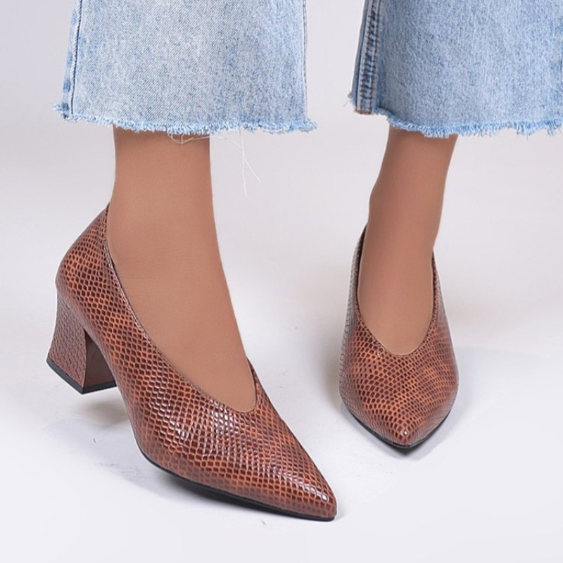 여성용 하이힐 블록힐 스타일리쉬 패션 빠른 배송 할인  - Women Shoes Quick Delivery 리뷰 및 가격