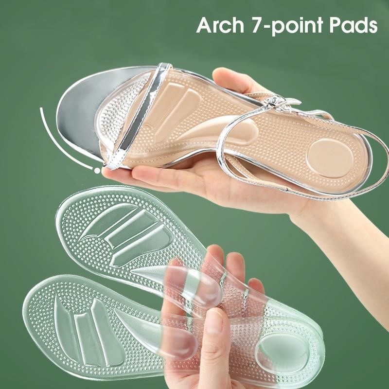 1쌍 실리콘 젤 정형외과용 깔창 여성용 하이힐 신발 평 - Women'S Shoes High Arch Support 리뷰 및 가격