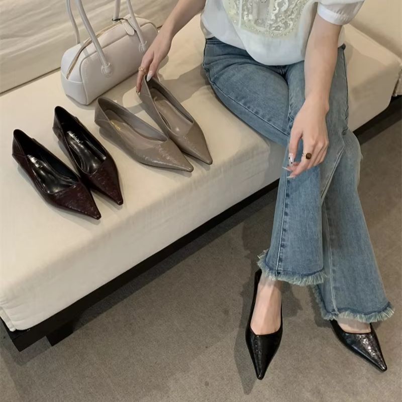 여성 여름 포인티드 토 베이직 샌들 패션 슈즈 여성 우 - Women Shoes Sandals 리뷰 및 가격