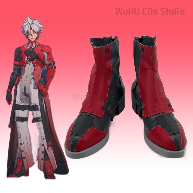 게임 풍성 파도 흉터 코스프레 신발, Pu 가죽 부츠, - Women Shoes Japan 리뷰 및 가격