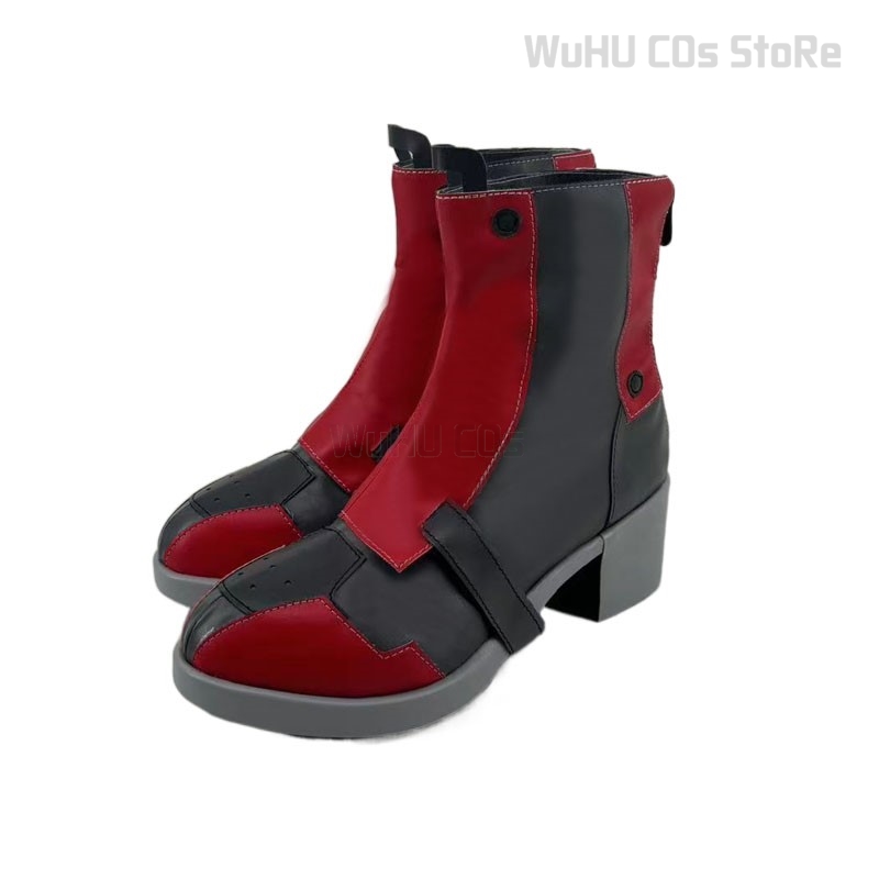 게임 풍성 파도 흉터 코스프레 신발, Pu 가죽 부츠, - Women Shoes Japan 리뷰 및 가격