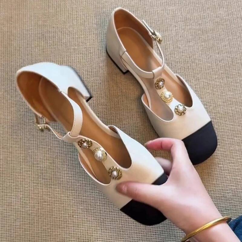 여성 스퀘어 토 힐 샌들 여름 신발 패션 신상 디자이너 - Women Shoes Sandals 리뷰 및 가격