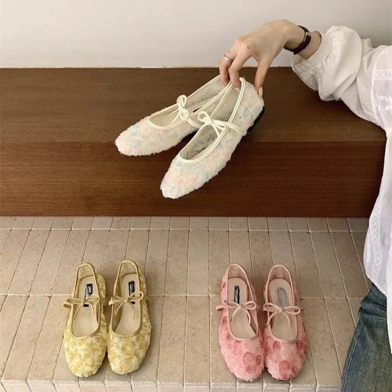 부드러운 뉴 차이니즈 로즈 메쉬 메리제인 슈즈 2026 - Women'S Shoes Toms 리뷰 및 가격
