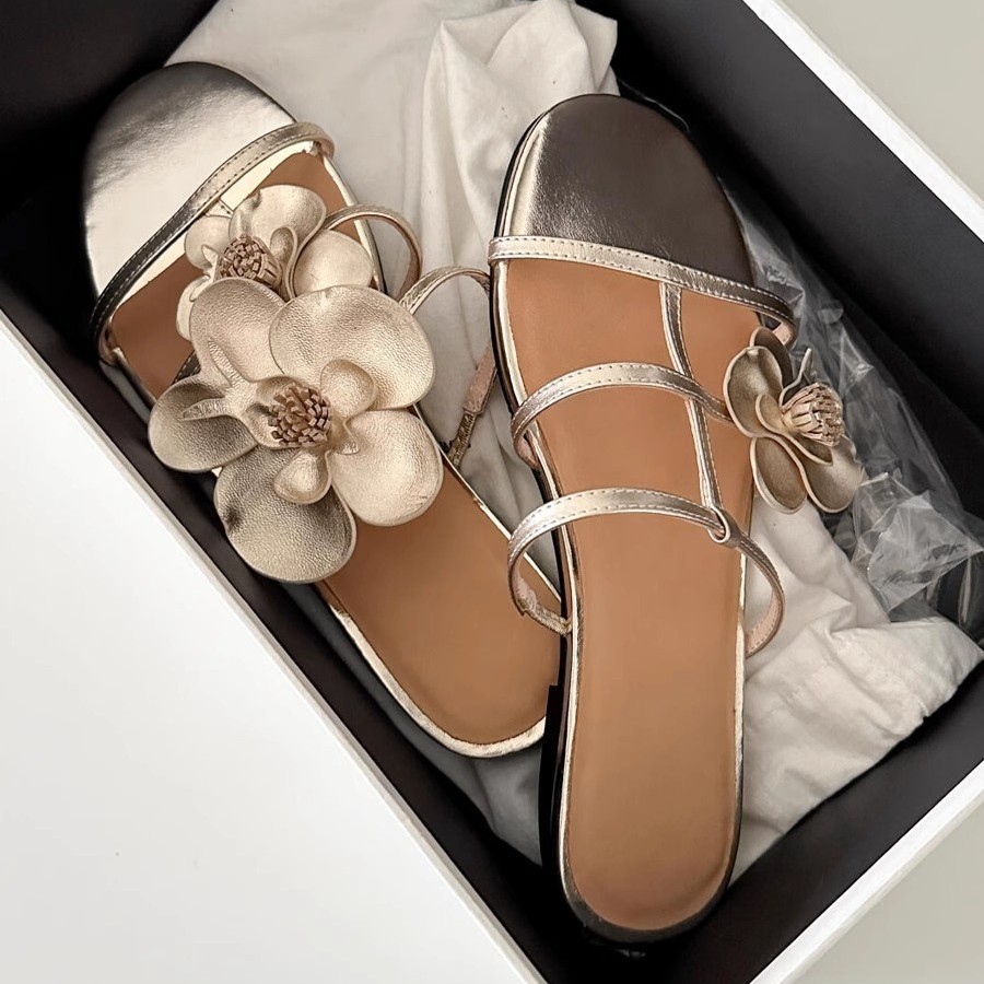 여름 여성용 새 신발 슬리퍼 스트릿 패션 플라워 캐주얼 - Women Shoes Japan 리뷰 및 가격