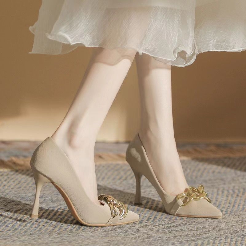 지적 발가락 여성 펌프 봄과 가을 Stilito 여성을 - Women Shoes Quick Delivery 리뷰 및 가격