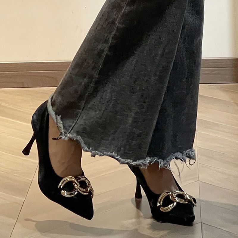 지적 발가락 여성 펌프 봄과 가을 Stilito 여성을 - Women Shoes Quick Delivery 리뷰 및 가격