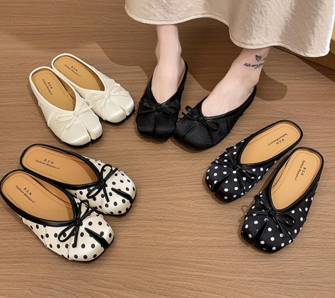 패션 나비 매듭 스플릿 토 슬리퍼 여성 타비 닌자 발레 - Women Shoes Japan 리뷰 및 가격