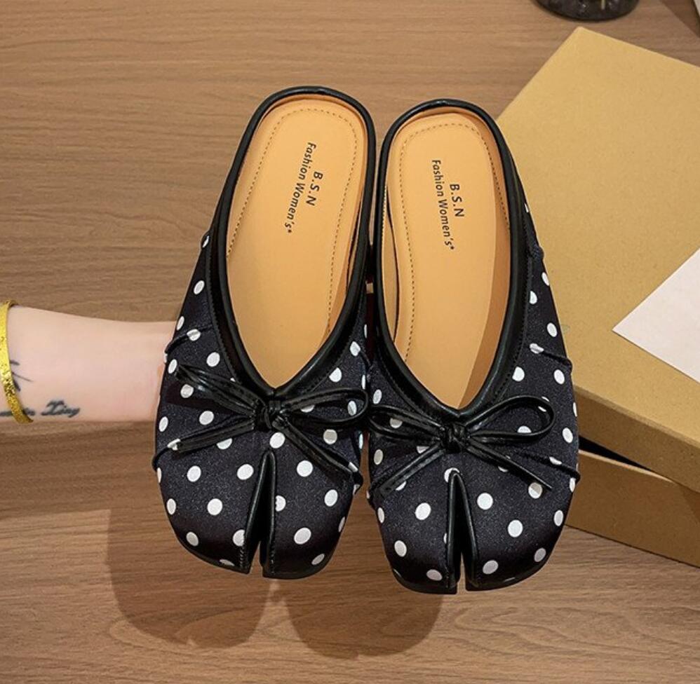 패션 나비 매듭 스플릿 토 슬리퍼 여성 타비 닌자 발레 - Women Shoes Japan 리뷰 및 가격