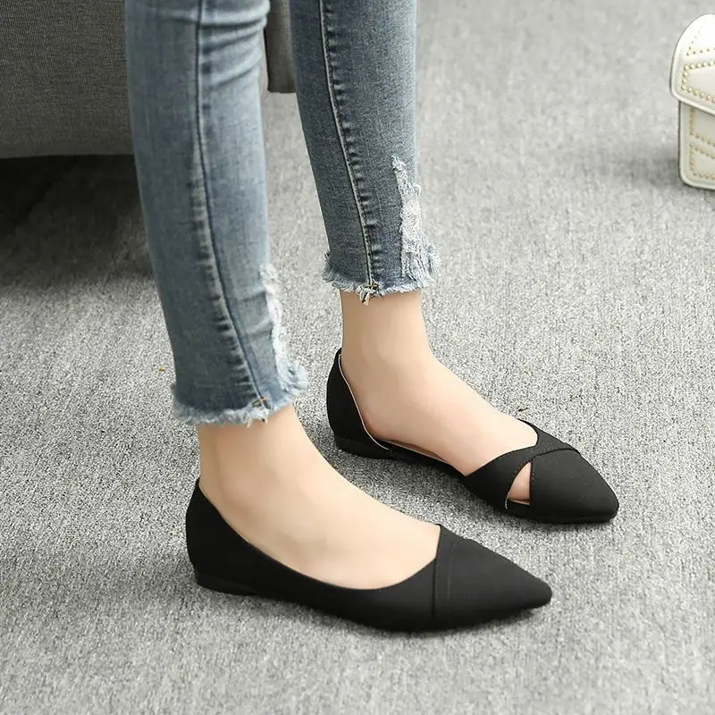 여성용 미끄럼 방지 플랫, 세련되고 우아한 신발, 세련 - Women Shoes Quick Delivery 리뷰 및 가격