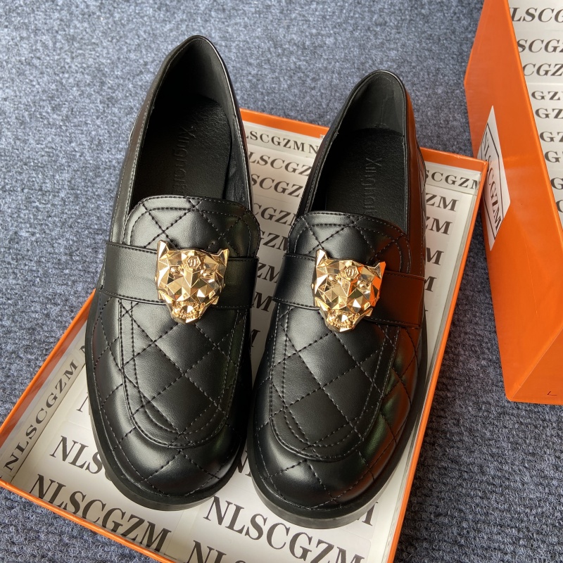 여성용 원형 앞코 두꺼운 굽 신발, 옥스포드 로퍼 플랫 - Women Shoes Japanese Brand 리뷰 및 가격