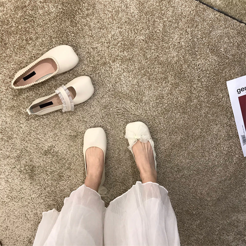 여름 광장 발가락 슬립 온 숙녀 신발 귀여운 여성 플랫 - Women Shoes Quick Delivery 리뷰 및 가격