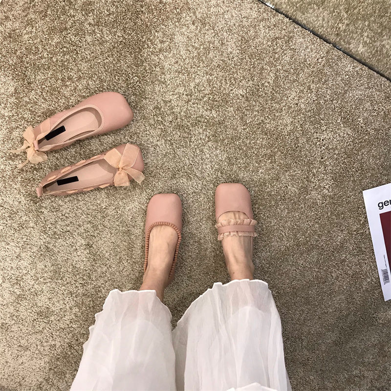 여름 광장 발가락 슬립 온 숙녀 신발 귀여운 여성 플랫 - Women Shoes Quick Delivery 리뷰 및 가격