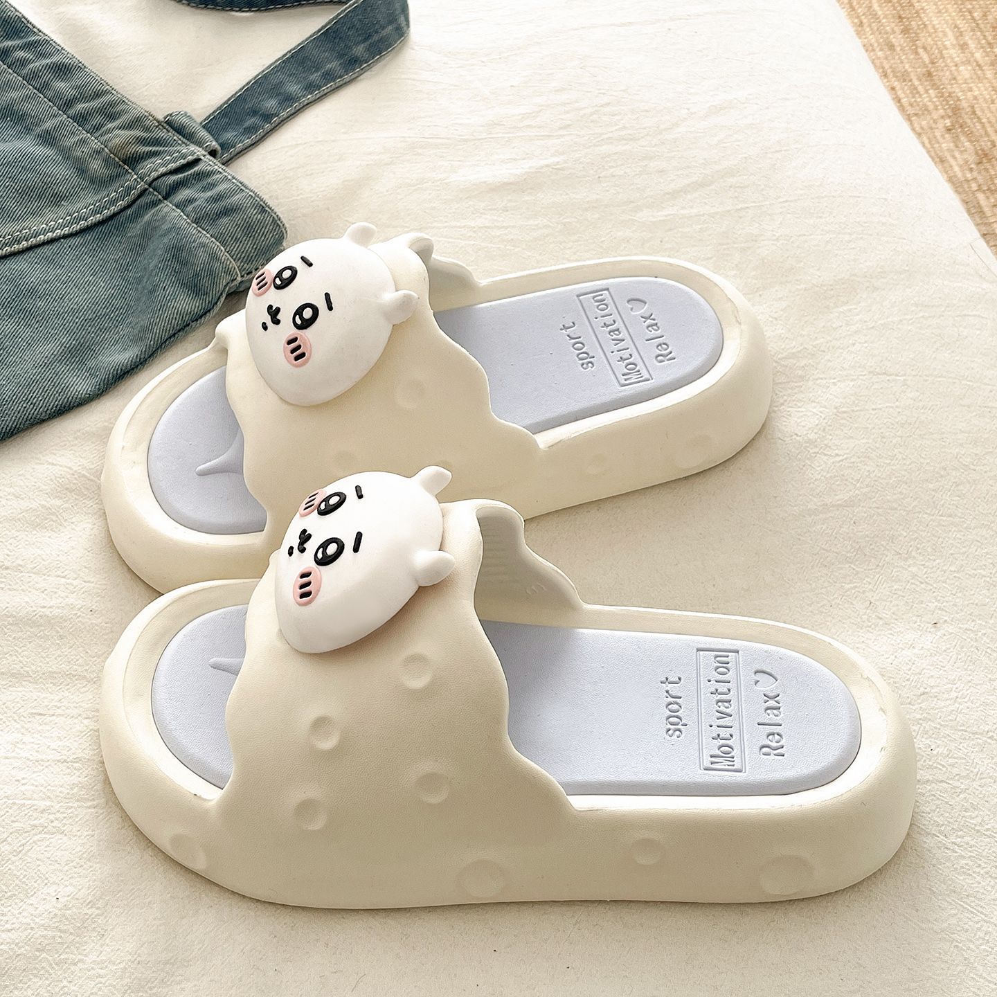 애니메이션 여름 신작 애니메이션 에바 탈착식 플립플롭  - Women'S Shoes For Flat Feet 리뷰 및 가격