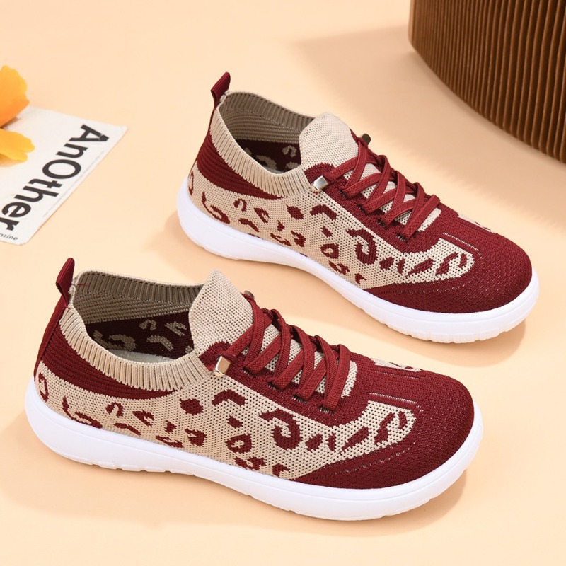 여성용 레이스업 레오파드 니트 미드탑 스니커즈 경량 쿠 - Women'S Shoes Hey Dude 리뷰 및 가격