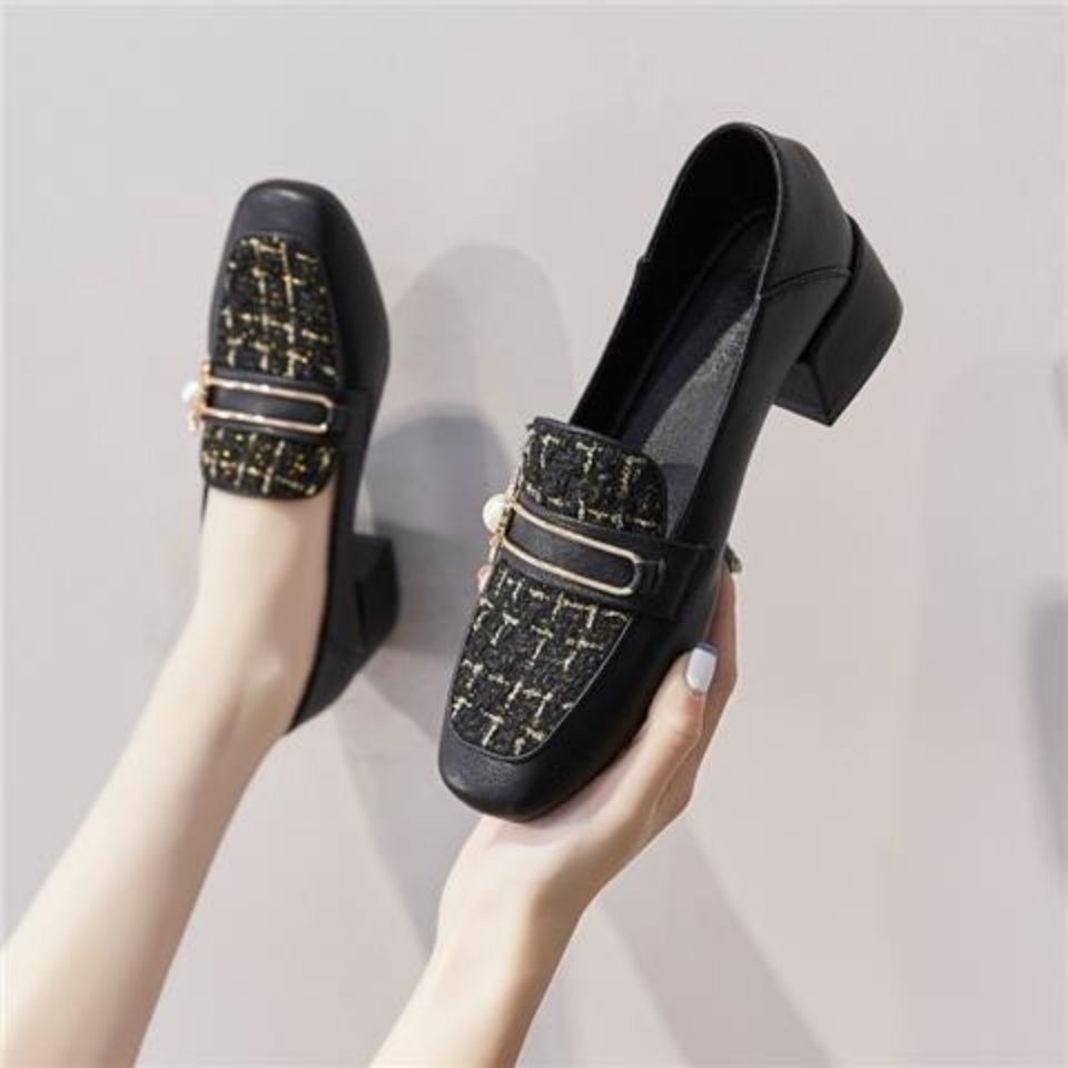 여성을위한 봄과 가을 로퍼 신발 중간 발 뒤꿈치가있는  - Women Shoes Quick Delivery 리뷰 및 가격