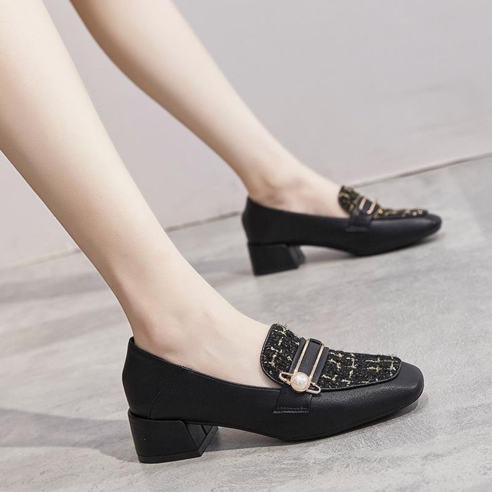 여성을위한 봄과 가을 로퍼 신발 중간 발 뒤꿈치가있는  - Women Shoes Quick Delivery 리뷰 및 가격