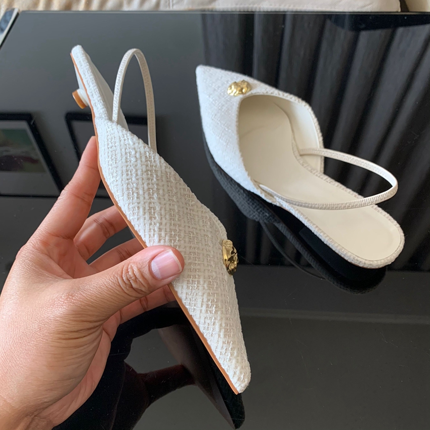 2025 신상 여성 샌들 패션 포인티드 토 얕은 슬립온 - Women Shoes Sandals 리뷰 및 가격